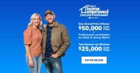 USA Today Project Home Improved $100,000 Giveaway