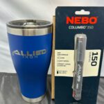 Win an Allied Iron Hogg 30oz tumbler and a Nebo Columbo 150 waterproof flashlight