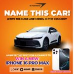 BE FORWARD Name This Car Contest - Win iPhone 16 Pro Max