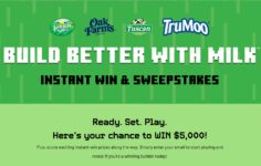 Build Better with Milk Instant Win Game and Sweepstakes