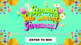 SoCast Spring Into Savings Giveaway - Win $2,000 Cash