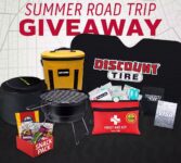 Discount Tire Summer Roadtrip Giveaway