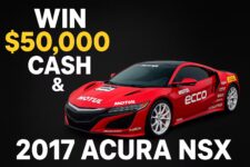 Jeremy Greene $50K Cash + Acura NSX Car Giveaway