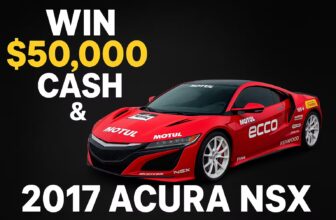 Jeremy Greene $50K Cash + Acura NSX Car Giveaway
