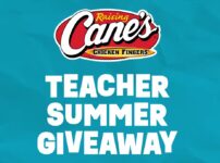 Raising Cane’s Teacher Appreciation Sweepstakes